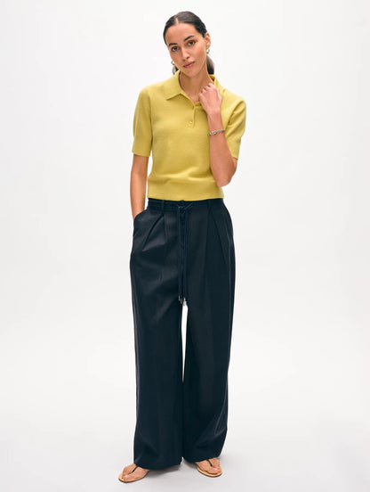 CASHMERE POLO TOP 21532