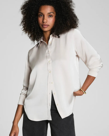 SILKY SMOOTH BUTTON DOWN 21680R