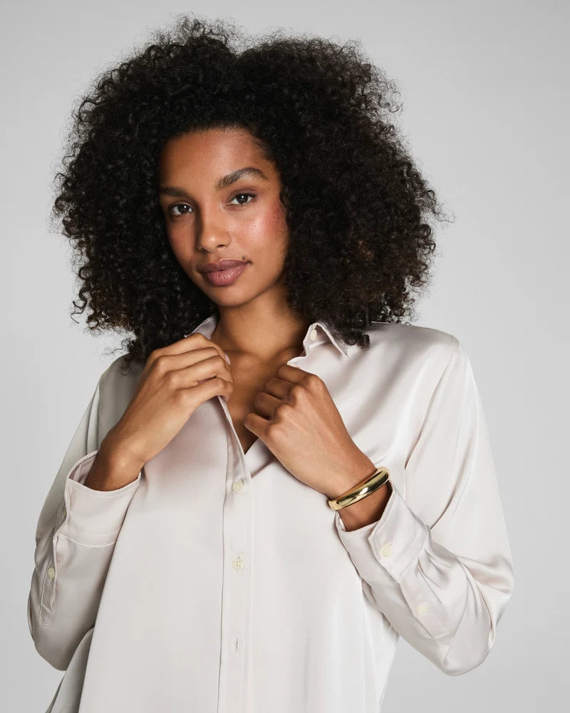 SILKY SMOOTH BUTTON DOWN 21680R