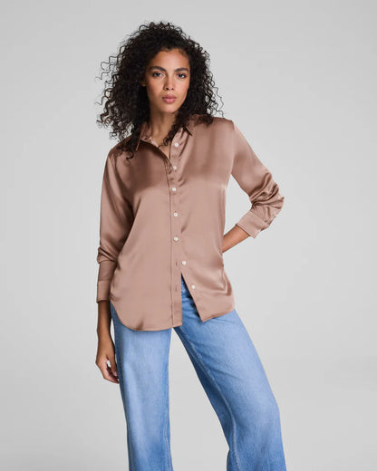 SILKY SMOOTH BUTTON DOWN 21680R