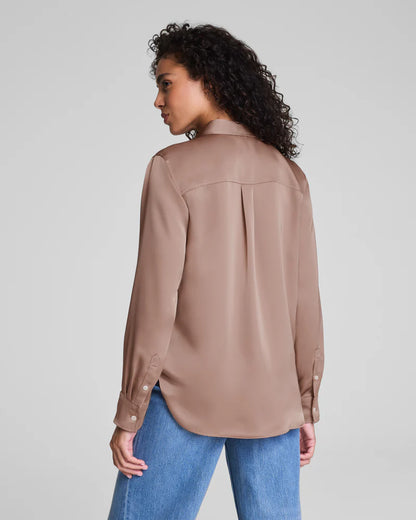 SILKY SMOOTH BUTTON DOWN 21680R