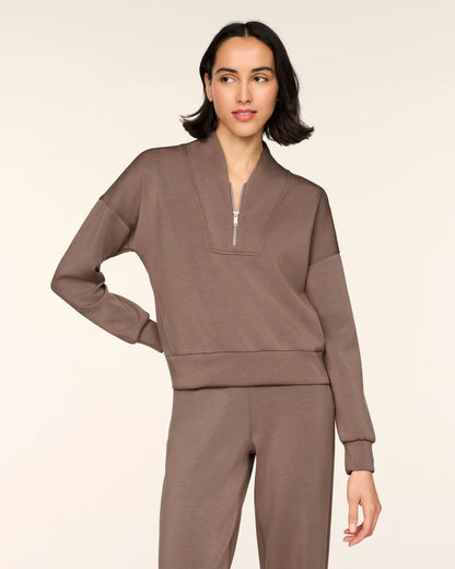 SHAWL COLLAR HALF ZIP 22463R