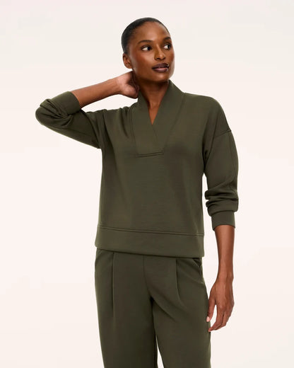 V NECK LONG SLEEVE 22669R