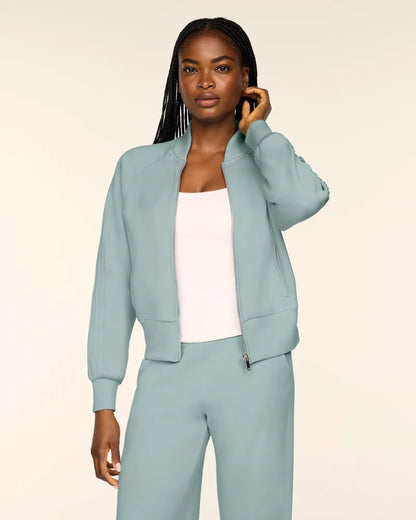 PINTUCK TRACK JACKET 22677R