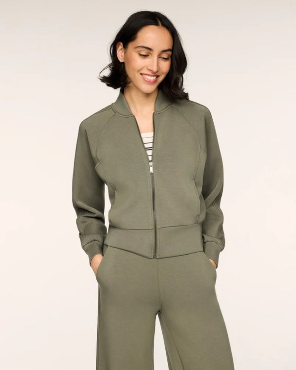 PINTUCK TRACK JACKET 22677R