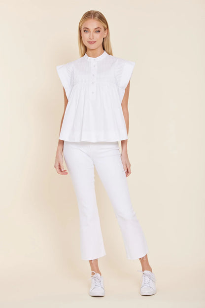 POPLIN SMOCK TOP 232