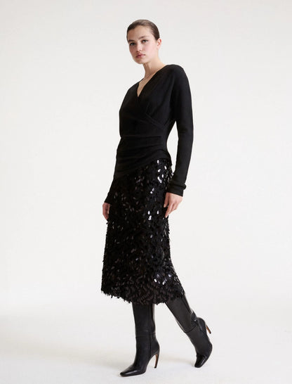 MLLMEMORE SEQUIN SKIRT
