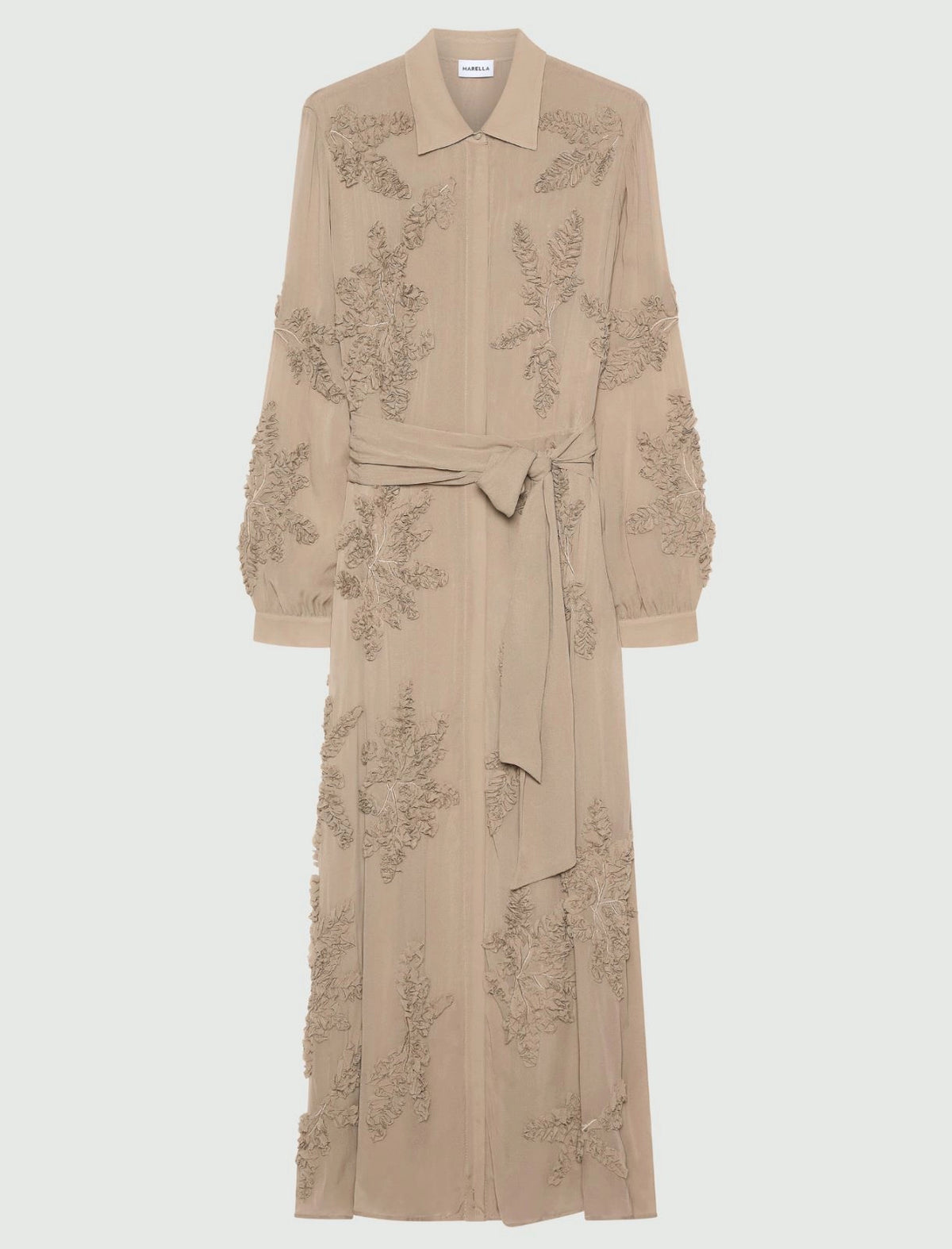 EMBROIDERED SHIRT DRESS