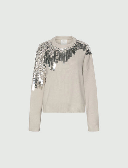 SEQUINNED CREWNECK 2623366275200