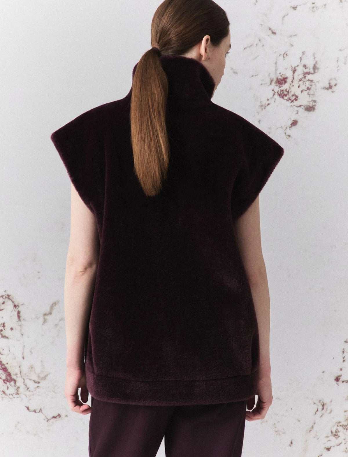 COCOON GILET  FUR VEST 2623456075200