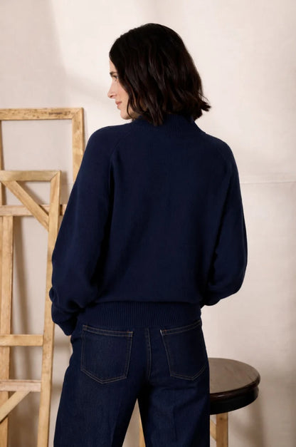 CASHMERE CROPPED BOMBER 94142