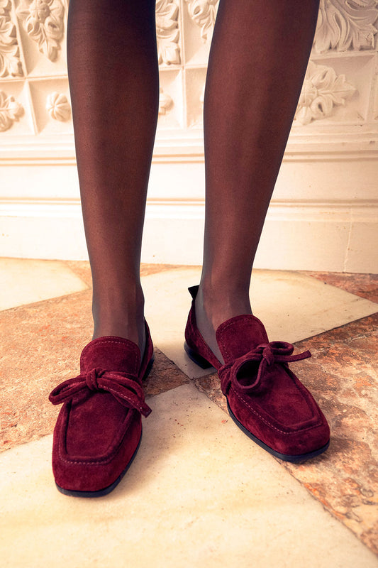 LENA VELVET LOAFER 21957