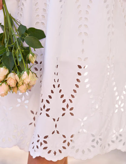 GRACE EYELET DRESS