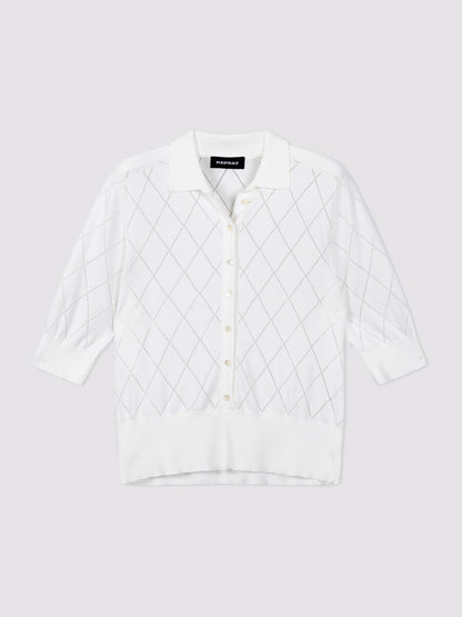 SUPERFINE COTTON POLO KNIT 401159