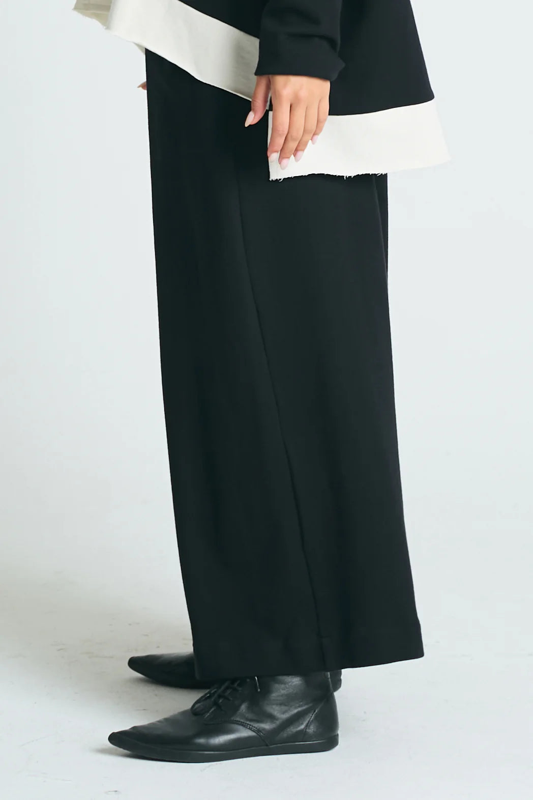 FRENCH TERRY FLOODED PANTS 4098FT