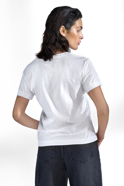 V NECK REGULAR SHORT SLEEVE 624