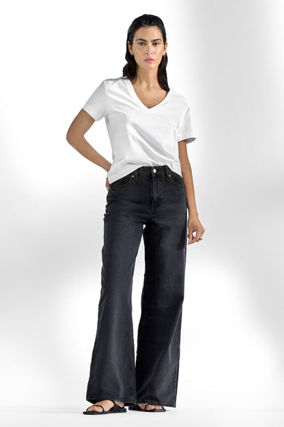 V NECK REGULAR SHORT SLEEVE 624