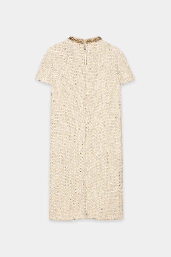 TWEED SHIFT DRESS 738627