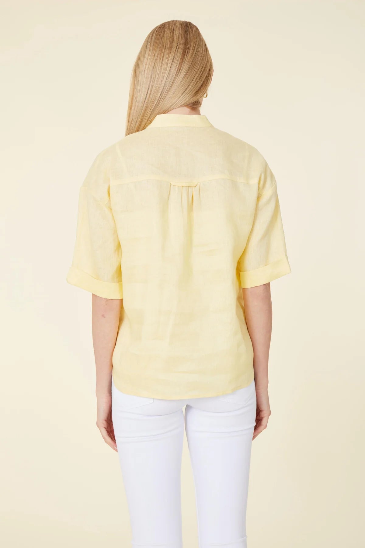 LINEN 2 POCKET SHIRT 75829