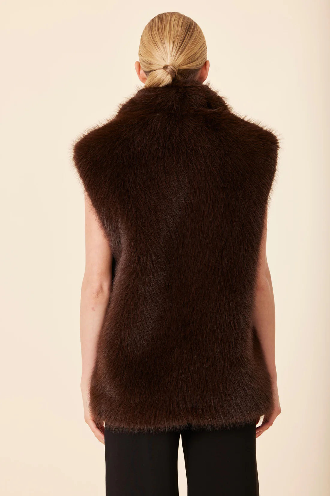 FAUX FUR VEST 75843