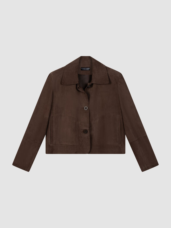 SOFT GOAT SUEDE SHIRT 800226