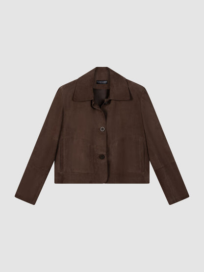 SOFT GOAT SUEDE SHIRT 800226