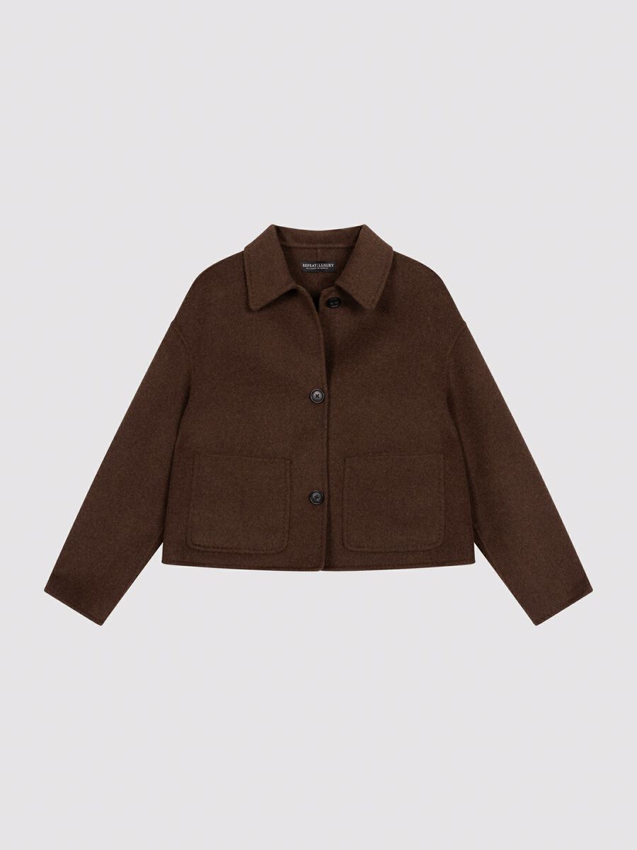 BOXY  WOOL BLEND JACKET  800241