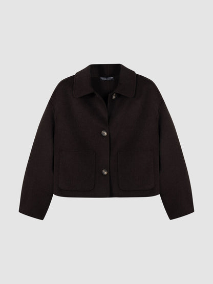 BOXY  WOOL BLEND JACKET  800241