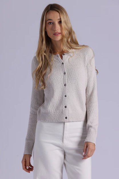 BOUCLE' CROPPED CARDIGAN 9844