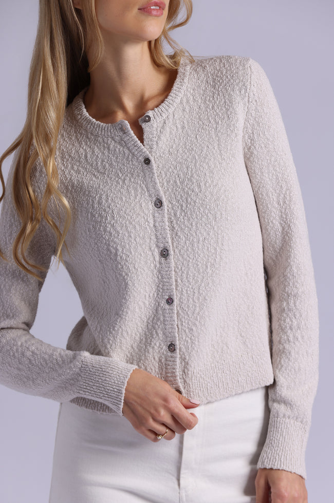 BOUCLE' CROPPED CARDIGAN 9844