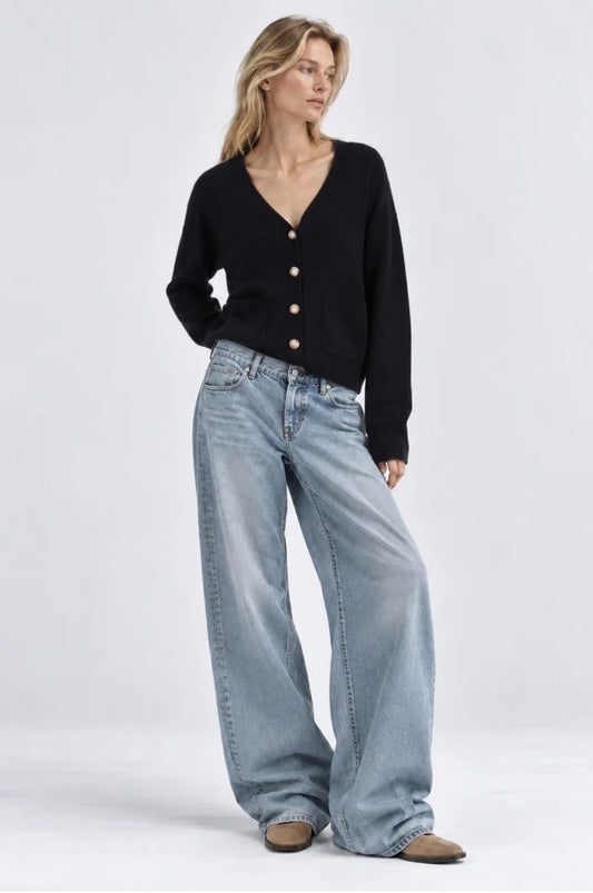 CASHMERE V NECK CARDIGAN 99138