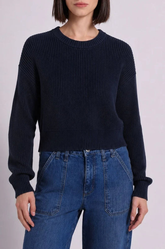 COTTON SHAKER L/S CREW 99203