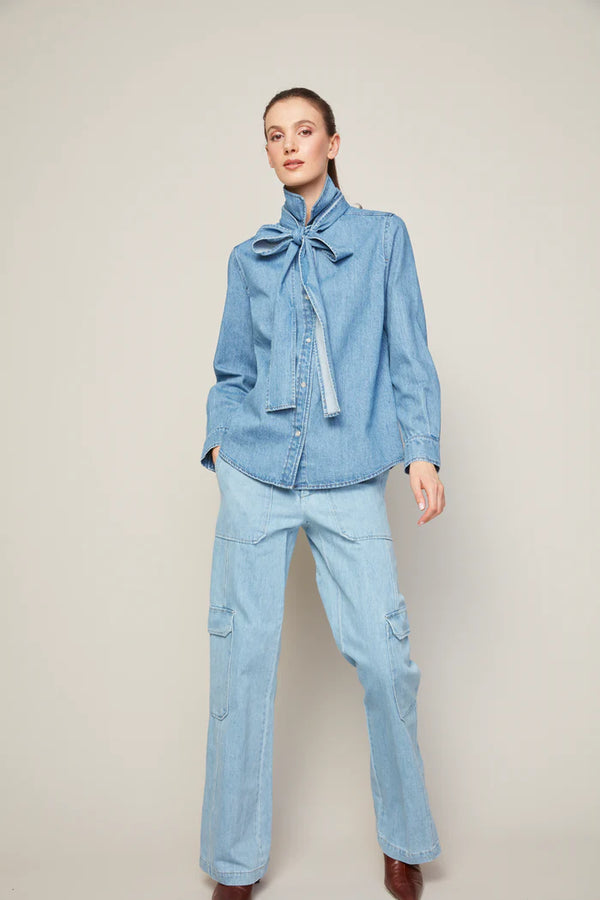 BOBBI DENIM SHIRT 7024-4100