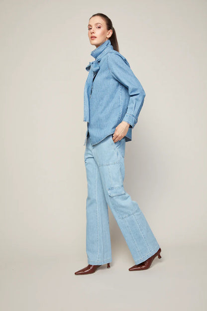 BOBBI DENIM SHIRT 7024-4100