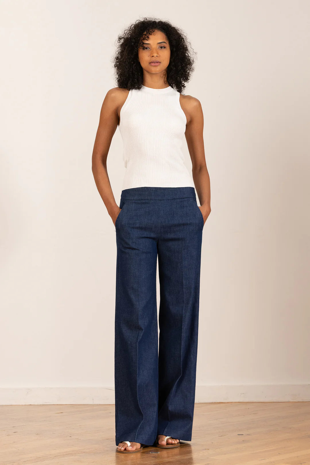 CARLA WIDE LEG DENIM F1236