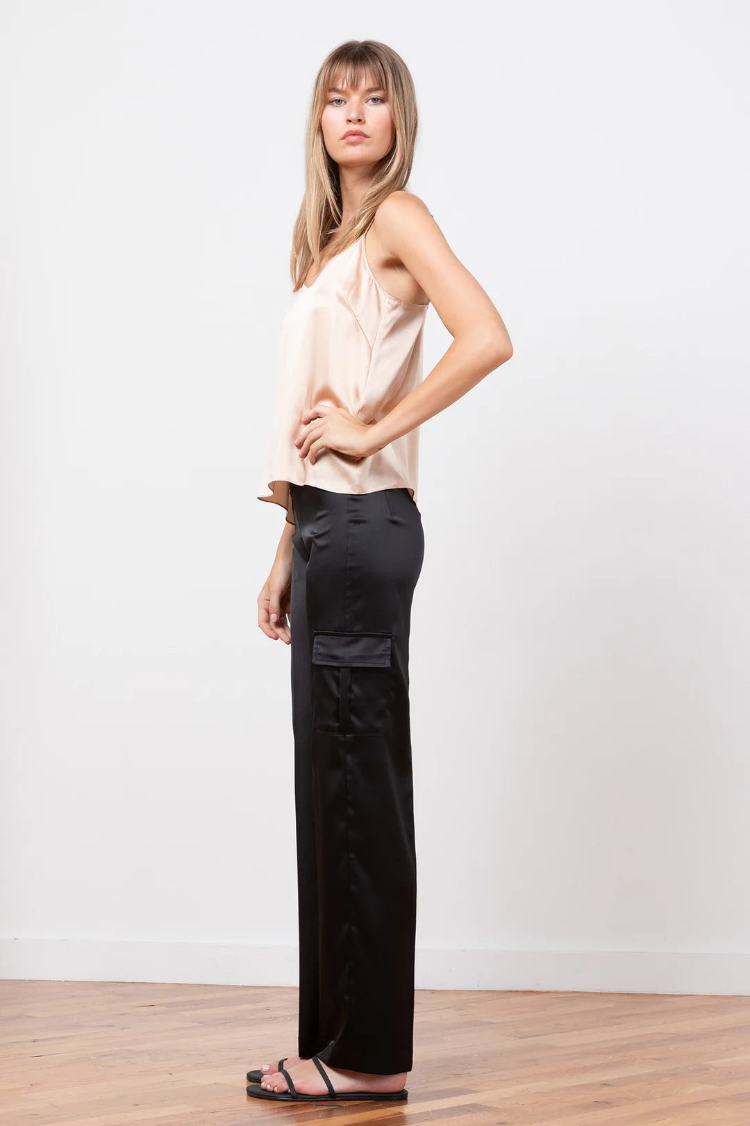 ECLIPSE LIQUID SATIN PANT F1701-24