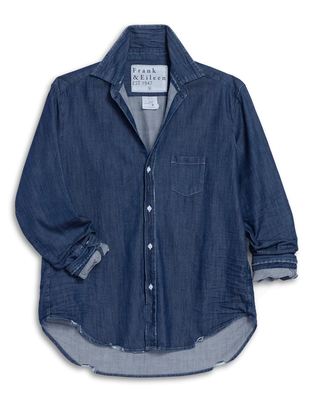 EILEEN RELAXED BUTTON UP DENIM