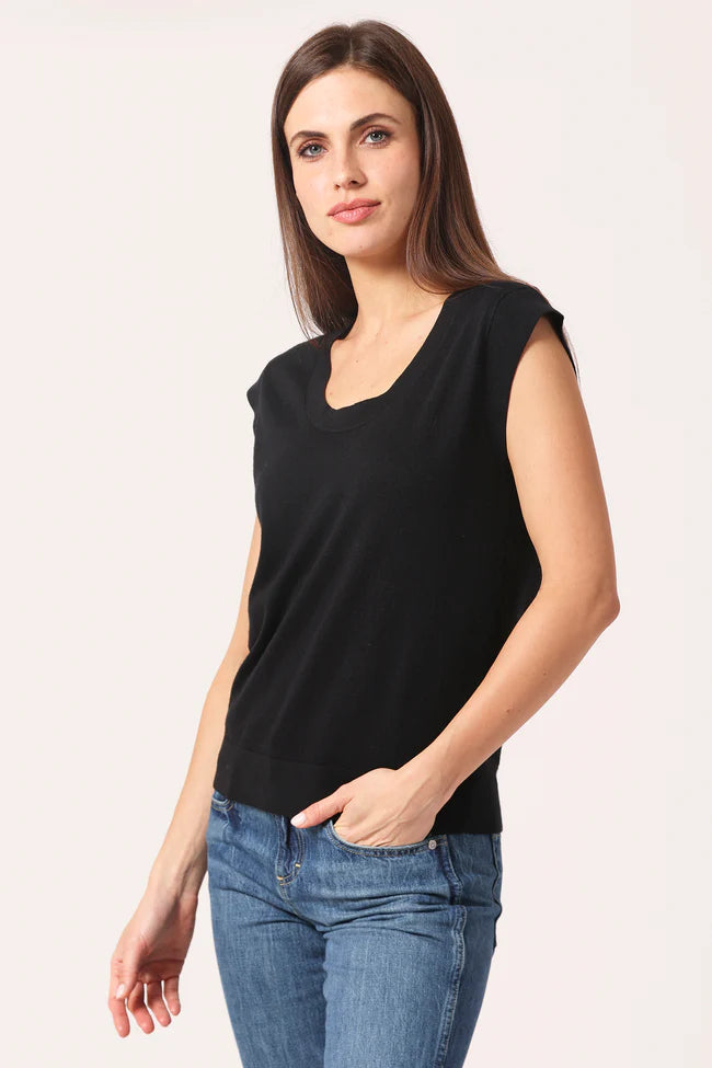 SCOOP NECK CAP SLEEVE 9491
