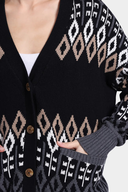 FAIR ISLE CARDIGAN 9006