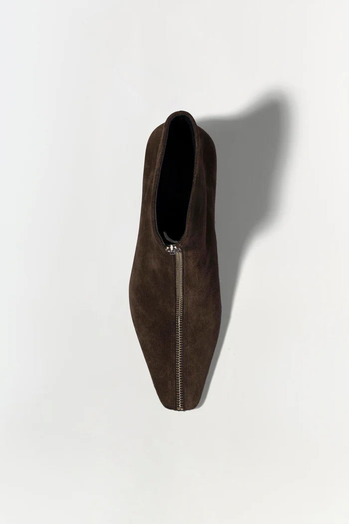 RYDER SUEDE ZIP FRONT BOOT 524-S014