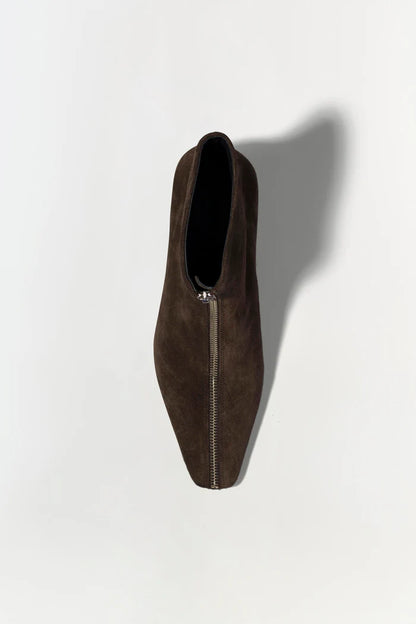 RYDER SUEDE ZIP FRONT BOOT 524-S014