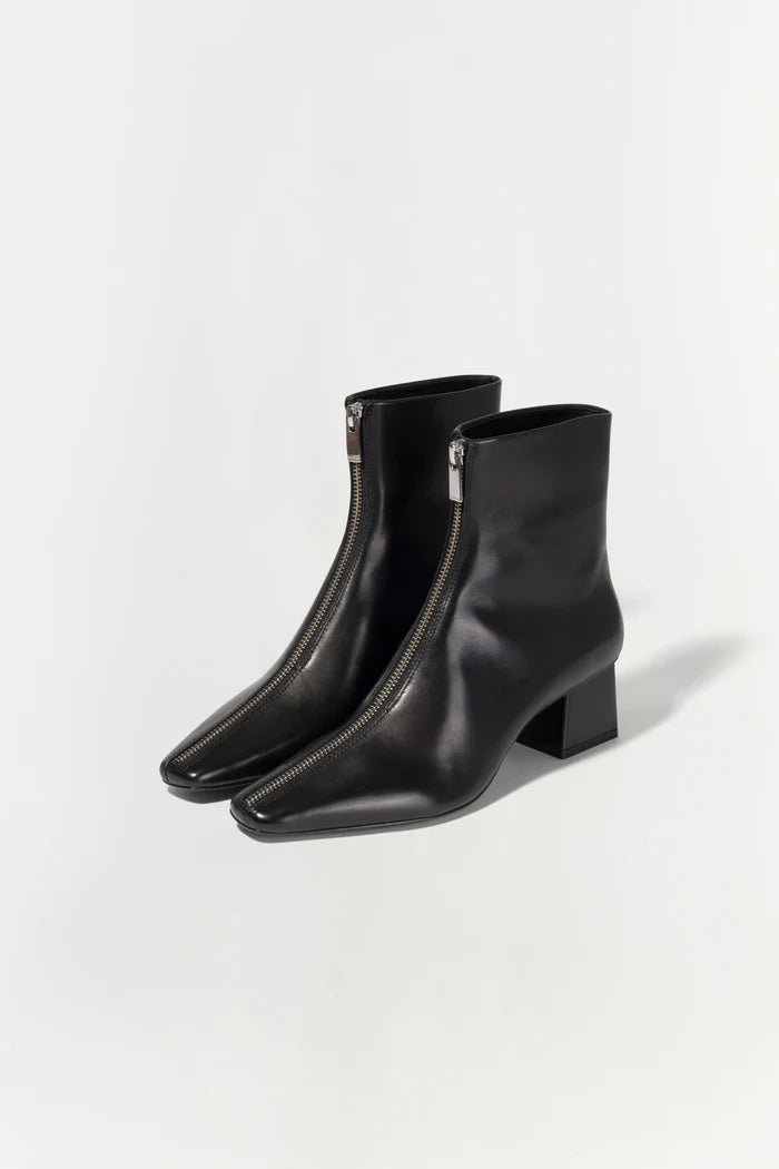 RYDER LEATHER ZIP FRONT BOOT 524-S014