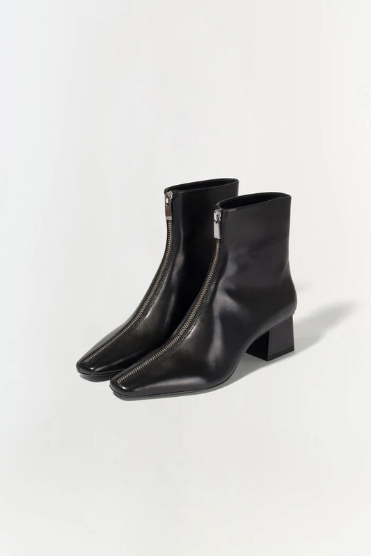 RYDER LEATHER ZIP FRONT BOOT 524-S014