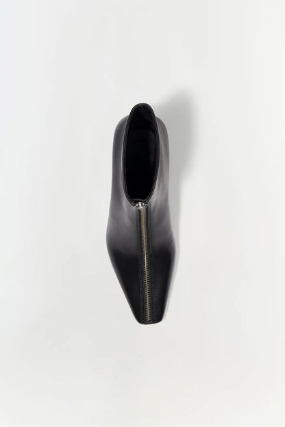 RYDER LEATHER ZIP FRONT BOOT 524-S014