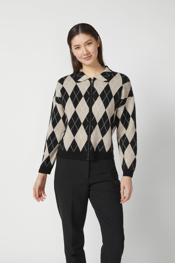 ARGYLE BOMBER JACKET KB7081