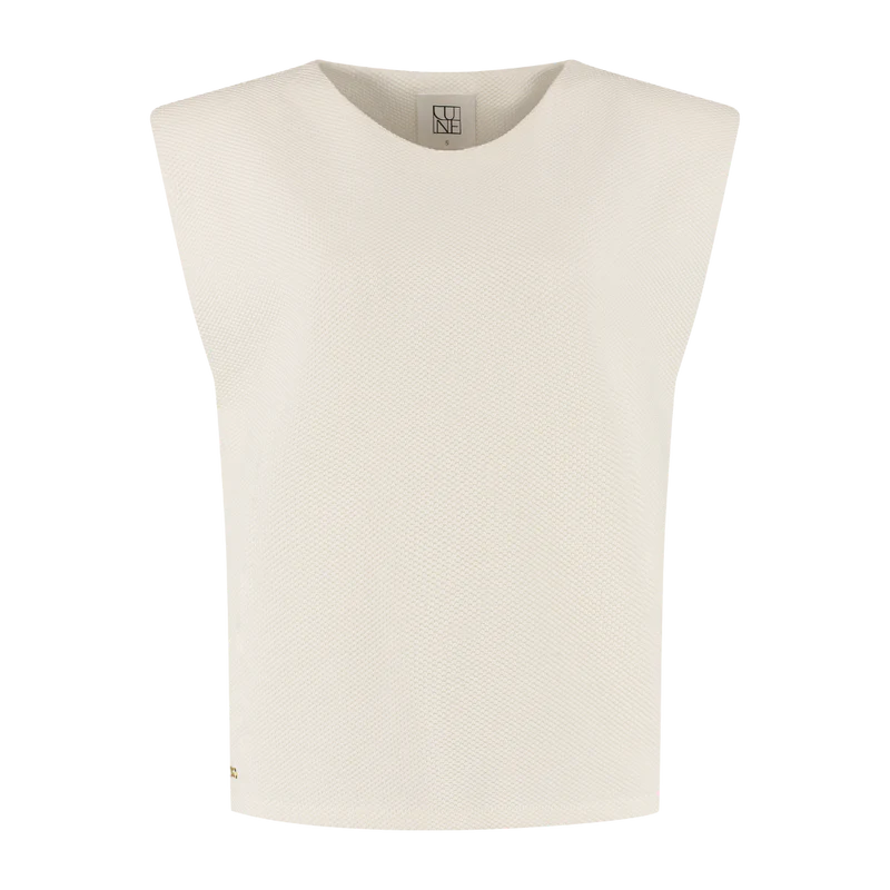 MOON PADDED SHOULDER TOP  LA1700