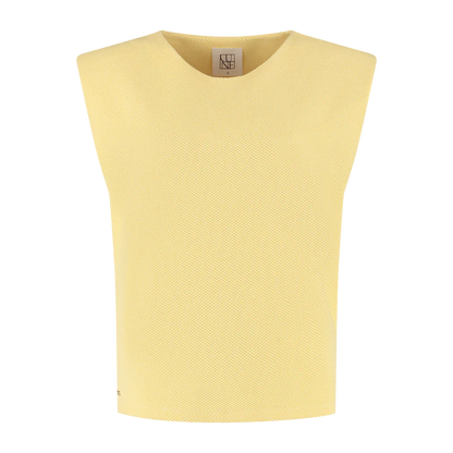 MOON PADDED SHOULDER TOP  LA1700