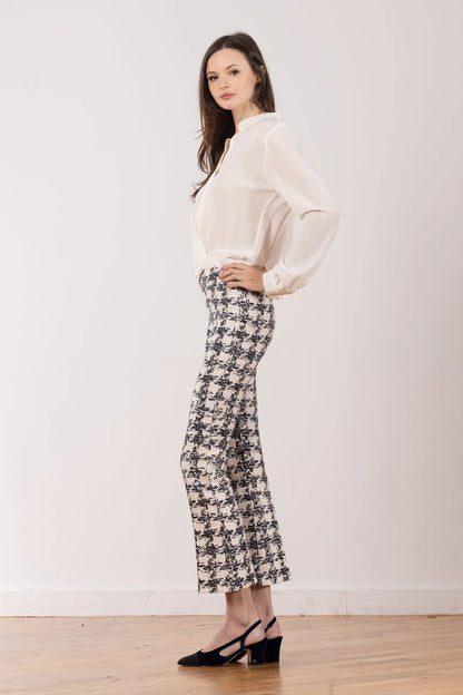 LEO BOUCLE HOUNDSTOOTH F1753