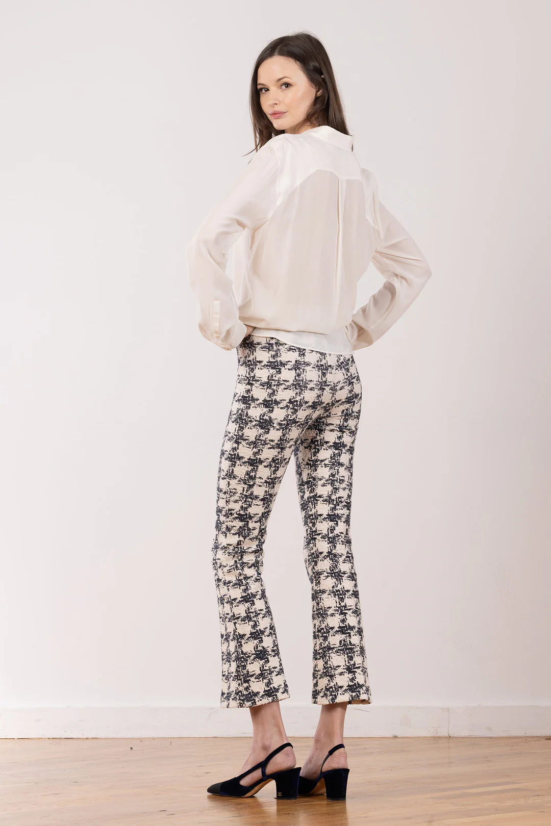 LEO BOUCLE HOUNDSTOOTH F1753