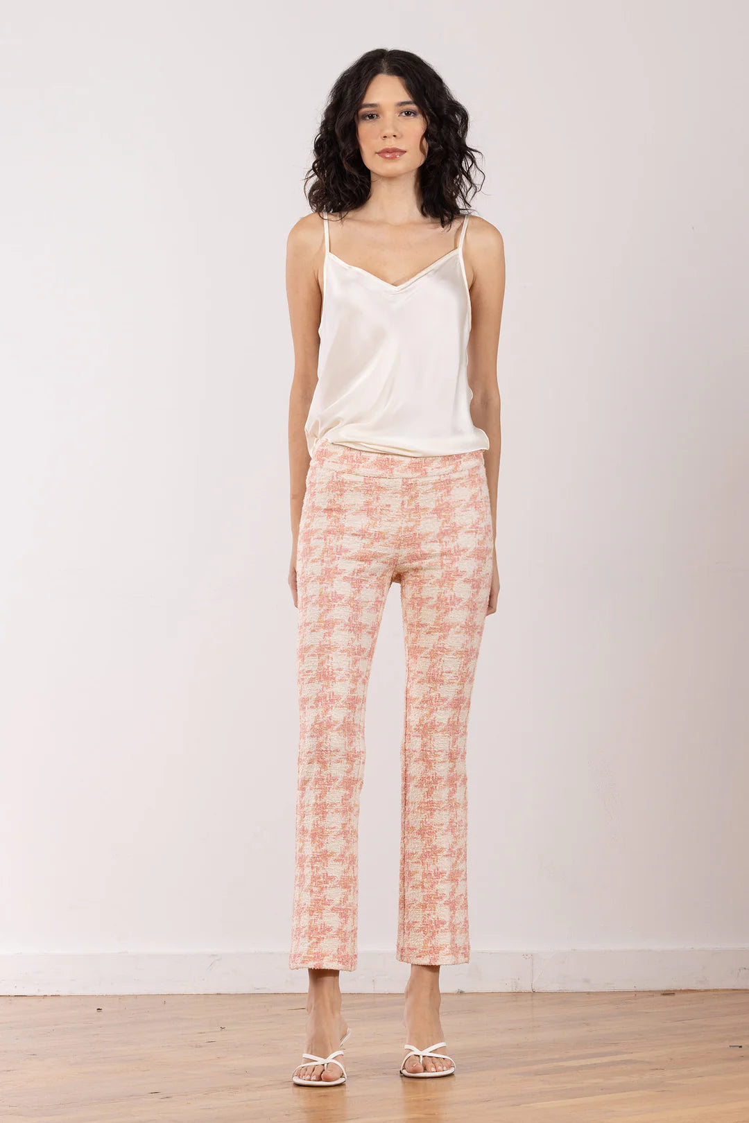 LEO BOUCLE HOUNDSTOOTH F1753
